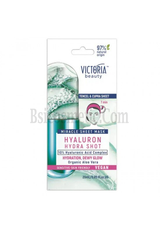 Victoria Beauty Hydra Shot Маска за лице с хиалуронов комплекс и алое вера